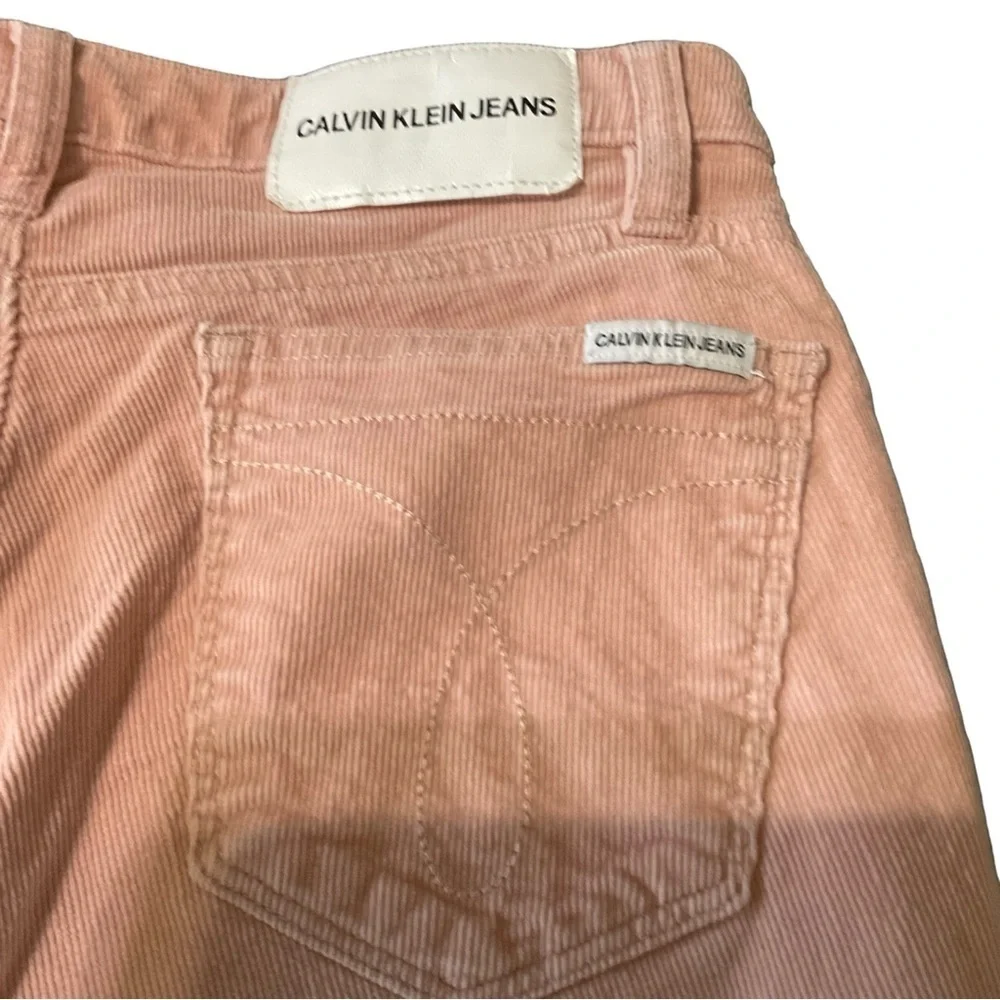 CALVIN KLEIN Pink Corduroy Pants - Size 6‎